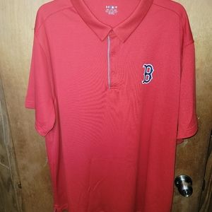 MLB UNDER ARMOUR Boston Red Sox Polo